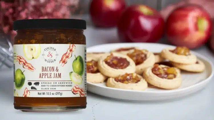 Bacon Apple Thumbprint Cookies | Fischer & Wieser Specialty Foods