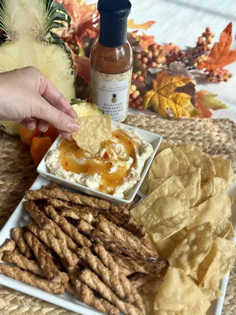 Roasted Pineapple Habanero dip